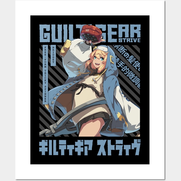 Guilty Gear Strive Bridget Print Poster Wall Art Made 