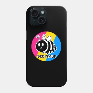 Bee Proud Pansexual/Panromantic Flag Phone Case