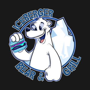 Iceberger bear and grill logo T-Shirt