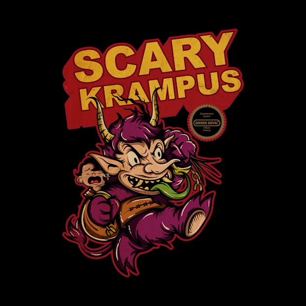 Scary Krampus by Greendevil