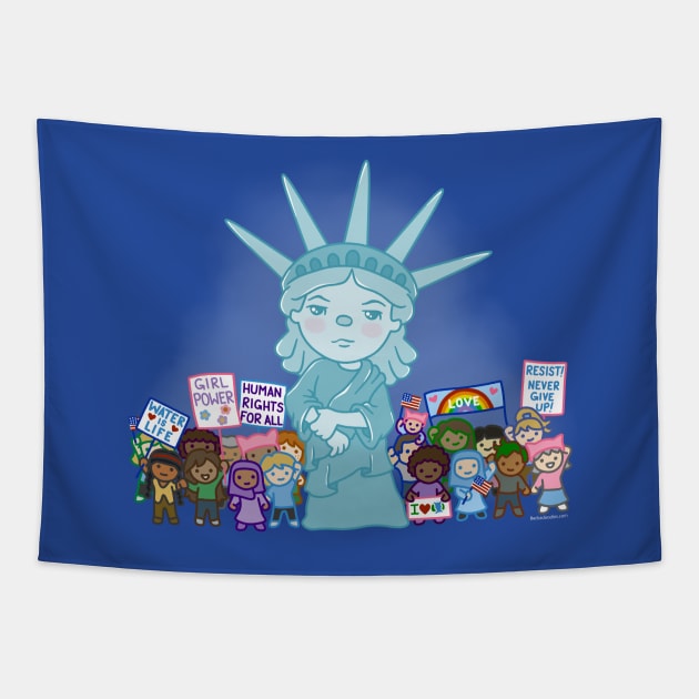 Liberty Tapestry by beckadoodles