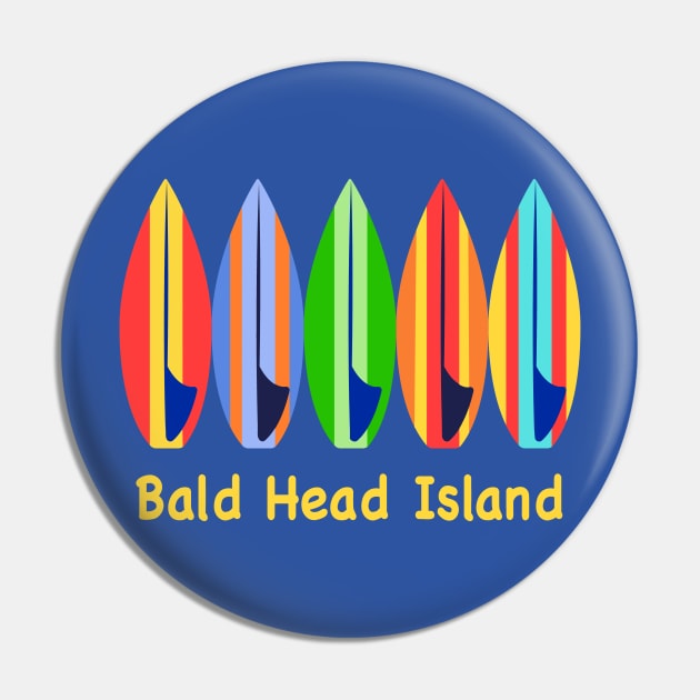 Bald Head Island Surfboards Pin by Trent Tides