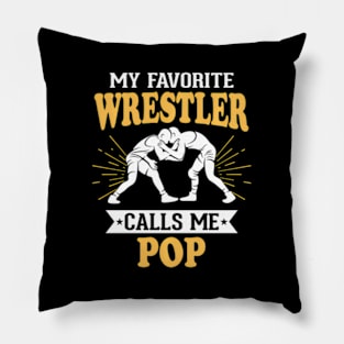 My Favorite Wrestler Calls Me Pop Pillow