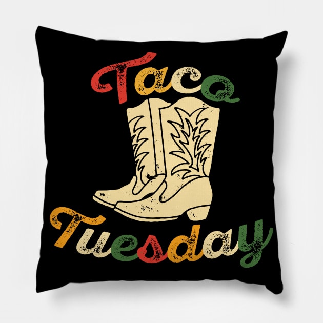 Taco Tuesday Pillow by Perpetual Brunch