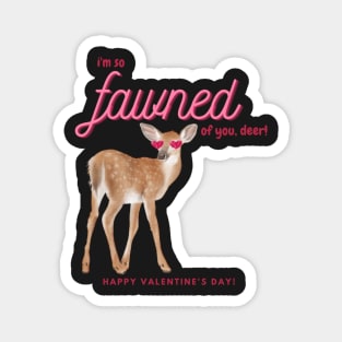 Deer Valentine Magnet