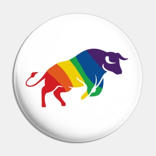 Rainbow Bull Pin