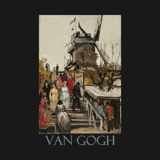 Moulin de Blute Fin by Vincent van Gogh by Naves