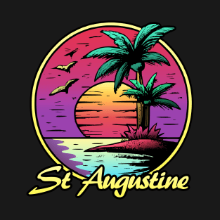 St Augustine summer sunset Sun T-Shirt