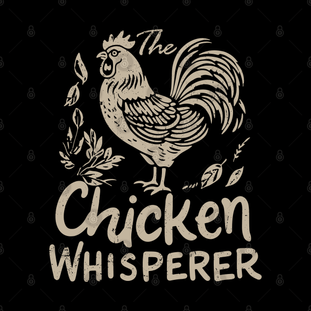 Plow, Plant, Print Trendy T-Shirts Celebrating The Chicken Whisperer by Crazy Frog GREEN