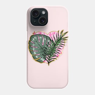 tropical love Phone Case