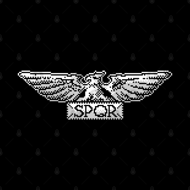 SPQR 8 Bit by 8 Fists of Tees