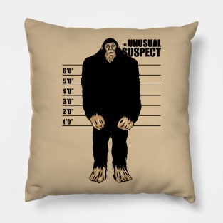 Mr. Bigfoot is Under Arrest Pillow