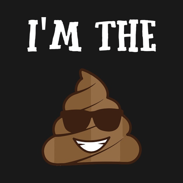 Im The Poop Emoji Funny Sarcasm Christmas by HouldingAlastairss