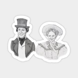 Just married - Anne Lister and Ann Walker Magnet