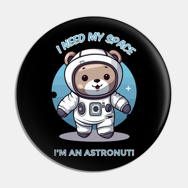 Astro Bear Pin by Yopi