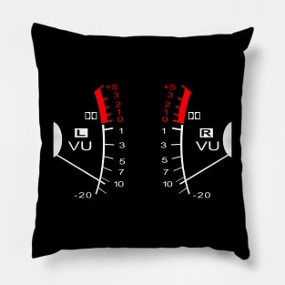 VU Meter Volume Pillow