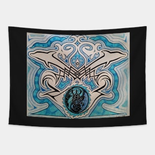 Ocean Size Original Design Tapestry