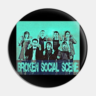 Solarize Illustrations - Broken Social Scene Pin