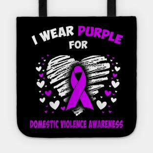 Domestic Violence Awareness Tote