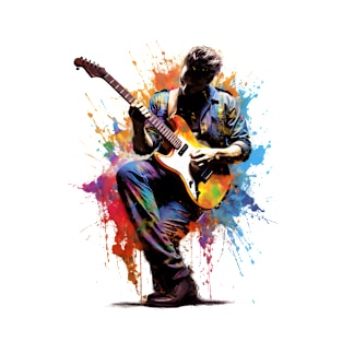 Guitarist pop art T-Shirt