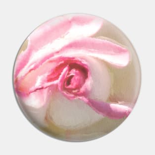 Peppermint rose Pin