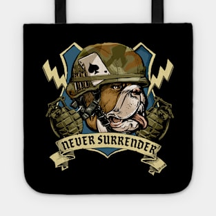 Bulldogs Never Surrender Tote