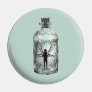 Fairy in a Jar Pin