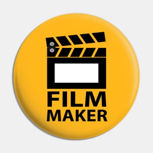 Filmmaker - clapperboard Pin