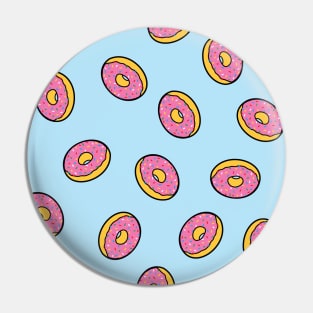 Donuts pattern Pin