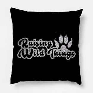 Raising Wild Things Pillow