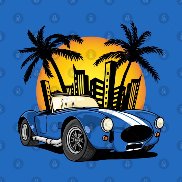 Cobra in City Sunset by HSDESIGNS