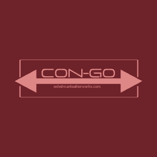 Con-Go Compact Logo in Pink T-Shirt