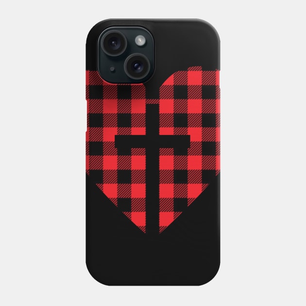 Jesus Heart Costume Gift Phone Case by Ohooha