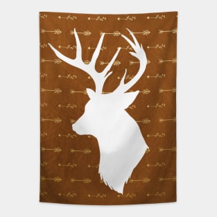 Fall Golden Arrows Stag Tapestry