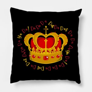 king george iii da da da dat da Pillow