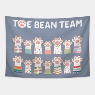 Toe bean team Tapestry