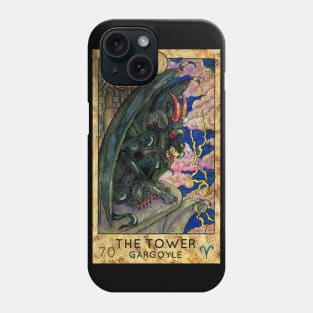 The Tower. Major Arcana Tarot Card. Phone Case