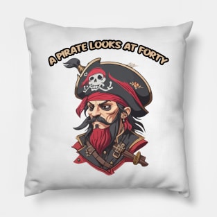 A Pirate Looks at Forty Pillow
