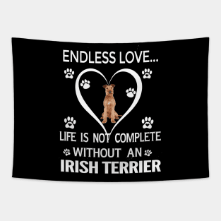 Irish Terrier Lovers Tapestry