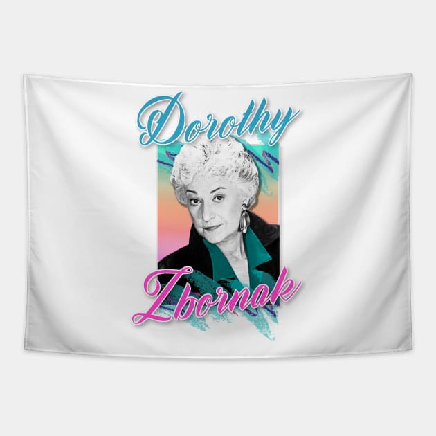 Dorothy Zbornak  ∆ Graphic Design 80s Style Tapestry by DankFutura