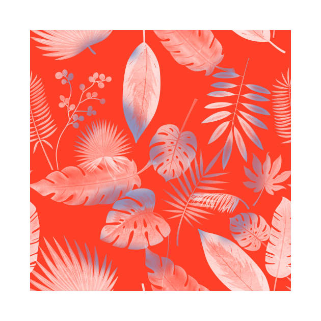 hawaiian tropical pattern by CharlesWi