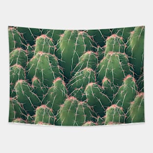 Flowery Cactus Tapestry