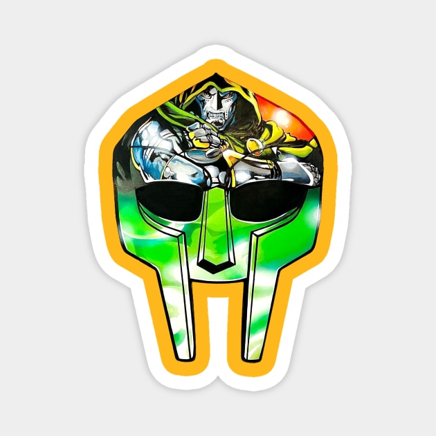 mfdoom Magnet by GEULISPISAN