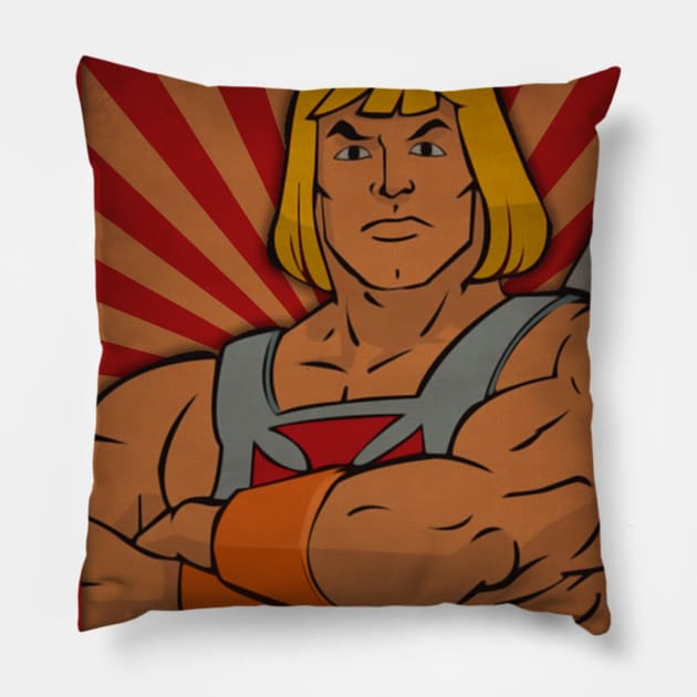 He-Man Pillow by Durro