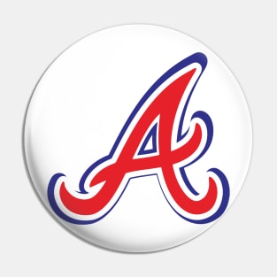 Atlanta Braves Ozzie Albies jersey lapel pin-Classic ATL