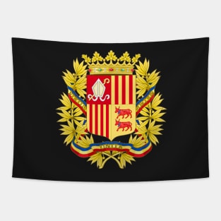 Andorra Coat of Arms Tapestry