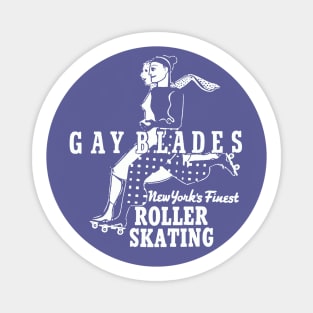 1950s Gay Blades Roller Skating Magnet