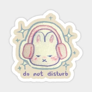 Do not disturb bunny Magnet