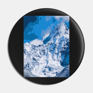 Avalanche - Landscape Pin