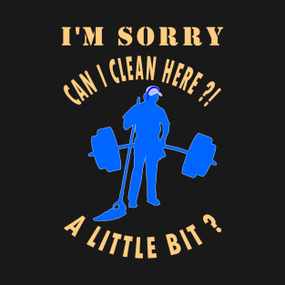 Anatoly - can i clean here a little bit -funny gym prank - yellow design T-Shirt